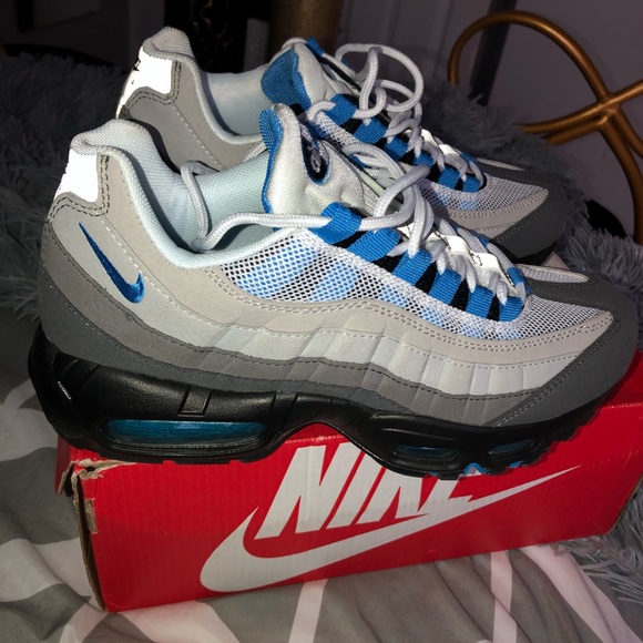 nike air max 95 crystal blue